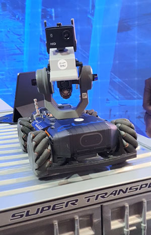 نمایشگاه جیتکس 2020-رباتهای کنترل زیر خودرو